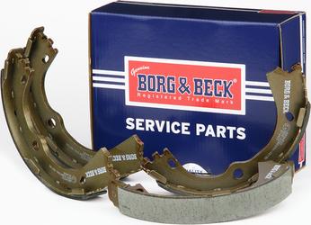 Borg & Beck BBS6531 - Комплект гальм, ручник, парковка autocars.com.ua