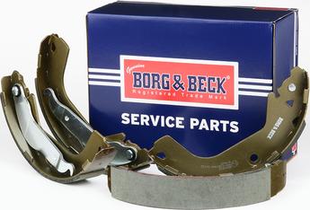 Borg & Beck BBS6532 - Комплект тормозных колодок, барабанные avtokuzovplus.com.ua