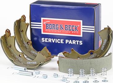 Borg & Beck BBS6537 - Комплект тормозов, ручник, парковка avtokuzovplus.com.ua