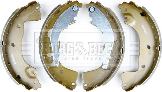 Borg & Beck BBS6538 - Комплект гальм, барабанний механізм autocars.com.ua