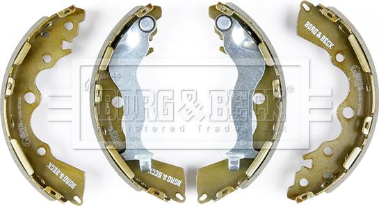 Borg & Beck BBS6540 - Комплект гальм, барабанний механізм autocars.com.ua