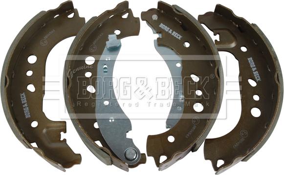 Borg & Beck BBS6543 - Комплект гальм, барабанний механізм autocars.com.ua