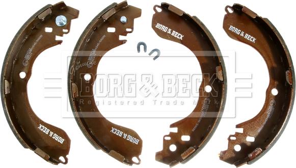 Borg & Beck BBS6710 - Комплект гальм, барабанний механізм autocars.com.ua