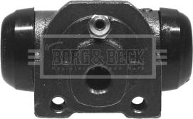 Borg & Beck BBW1801 - Колісний гальмівний циліндр autocars.com.ua