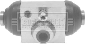 Borg & Beck BBW1917 - Колесный тормозной цилиндр autodnr.net