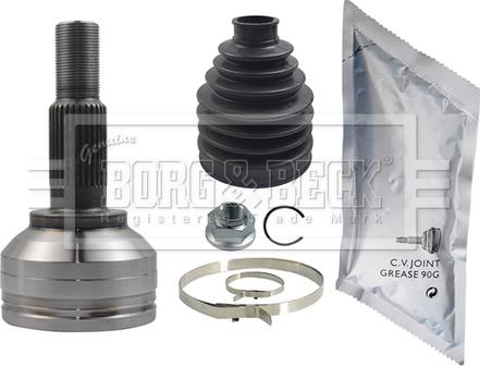 Borg & Beck BCJ1284 - Шарнірний комплект, ШРУС, приводний вал autocars.com.ua