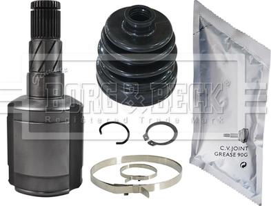 Borg & Beck BCJ1285 - Шарнірний комплект, ШРУС, приводний вал autocars.com.ua