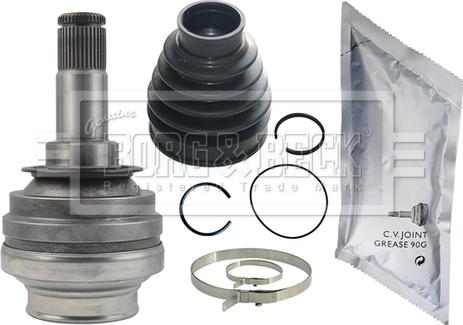 Borg & Beck BCJ1313 - Шарнірний комплект, ШРУС, приводний вал autocars.com.ua