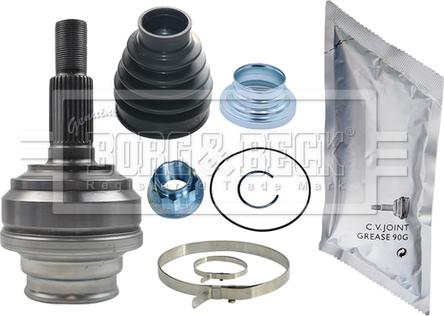 Borg & Beck BCJ1364 - Шарнірний комплект, ШРУС, приводний вал autocars.com.ua
