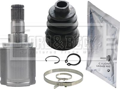 Borg & Beck BCJ1371 - Шарнірний комплект, ШРУС, приводний вал autocars.com.ua
