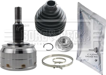 Borg & Beck BCJ1402 - Шарнірний комплект, ШРУС, приводний вал autocars.com.ua