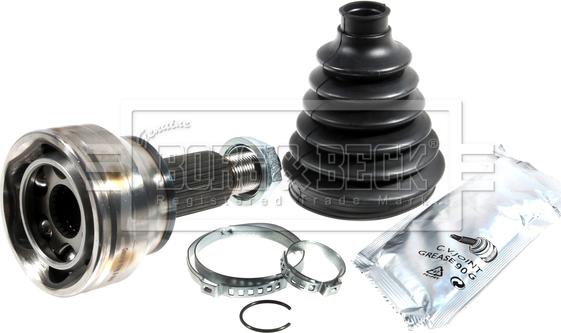 Borg & Beck BCJ1617 - Шарнірний комплект, ШРУС, приводний вал autocars.com.ua