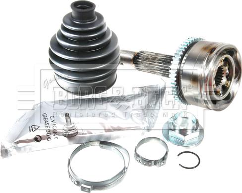 Borg & Beck BCJ1636 - Шарнірний комплект, ШРУС, приводний вал autocars.com.ua
