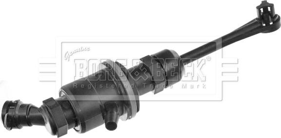 Borg & Beck BCM192 - Головний циліндр, система зчеплення autocars.com.ua