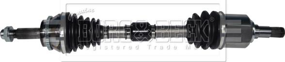 Borg & Beck BDS1079 - Приводний вал autocars.com.ua