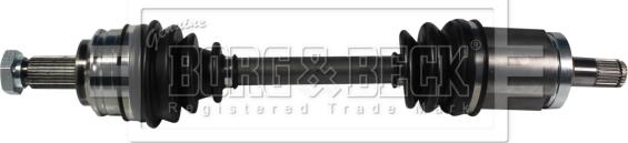 Borg & Beck BDS1201 - Приводний вал autocars.com.ua
