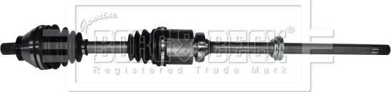 Borg & Beck BDS1327 - Приводний вал autocars.com.ua