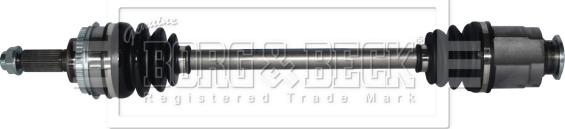 Borg & Beck BDS1370 - Приводний вал autocars.com.ua