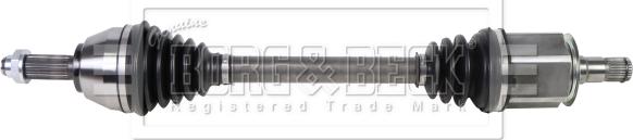 Borg & Beck BDS1467 - Приводний вал autocars.com.ua