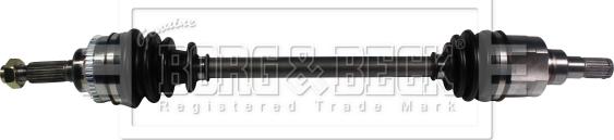 Borg & Beck BDS1545 - Приводний вал autocars.com.ua