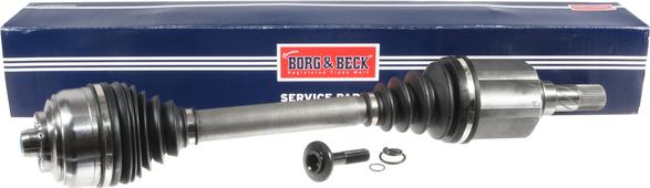 Borg & Beck BDS1602 - Приводний вал autocars.com.ua