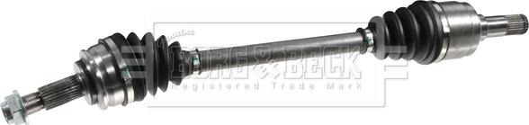 Borg & Beck BDS1662 - Приводний вал autocars.com.ua