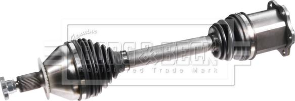 Borg & Beck BDS1664 - Приводний вал autocars.com.ua