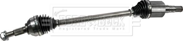 Borg & Beck BDS1677 - Приводний вал autocars.com.ua