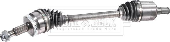 Borg & Beck BDS1692 - Приводний вал autocars.com.ua