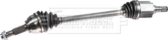 Borg & Beck BDS1698 - Приводний вал autocars.com.ua