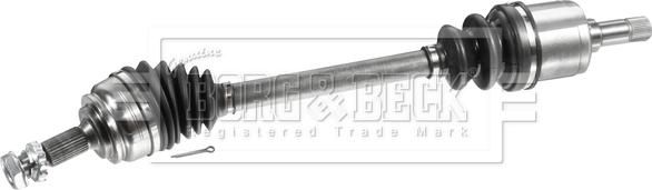 Borg & Beck BDS1766 - Приводний вал autocars.com.ua