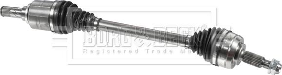 Borg & Beck BDS1772 - Приводний вал autocars.com.ua