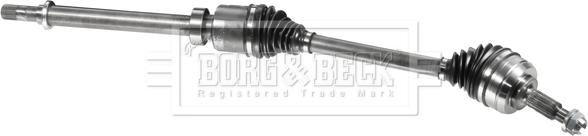 Borg & Beck BDS1773 - Приводний вал autocars.com.ua