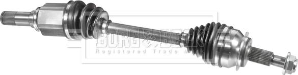 Borg & Beck BDS1778 - Приводний вал autocars.com.ua