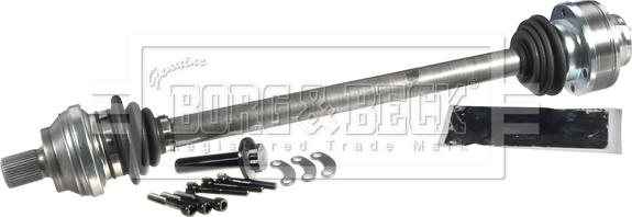 Borg & Beck BDS1788 - Приводний вал autocars.com.ua