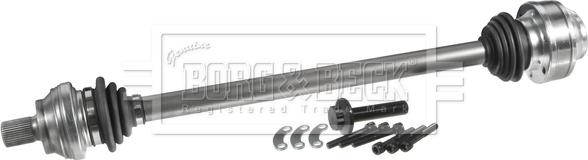 Borg & Beck BDS1789 - Приводний вал autocars.com.ua