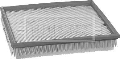 Borg & Beck BFA2047 - Повітряний фільтр autocars.com.ua