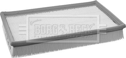 Borg & Beck BFA2129 - Повітряний фільтр autocars.com.ua
