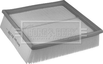 Borg & Beck BFA2292 - Воздушный фильтр autodnr.net