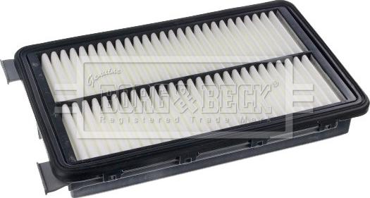 Borg & Beck BFA2576 - Повітряний фільтр autocars.com.ua