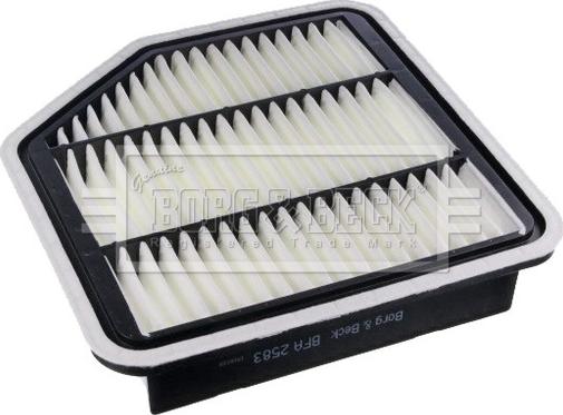 Borg & Beck BFA2583 - Повітряний фільтр autocars.com.ua