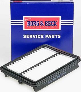 Borg & Beck BFA2585 - Повітряний фільтр autocars.com.ua