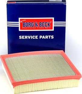 Borg & Beck BFA2587 - Повітряний фільтр autocars.com.ua