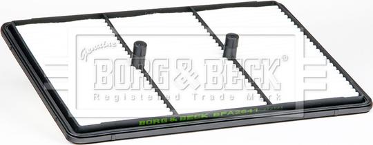 Borg & Beck BFA2641 - Повітряний фільтр autocars.com.ua