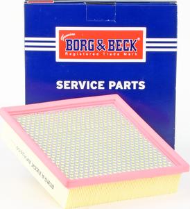 Borg & Beck BFA2650 - Повітряний фільтр autocars.com.ua