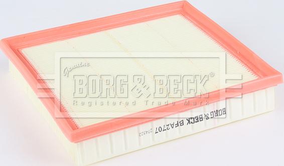 Borg & Beck BFA2707 - Воздушный фильтр avtokuzovplus.com.ua