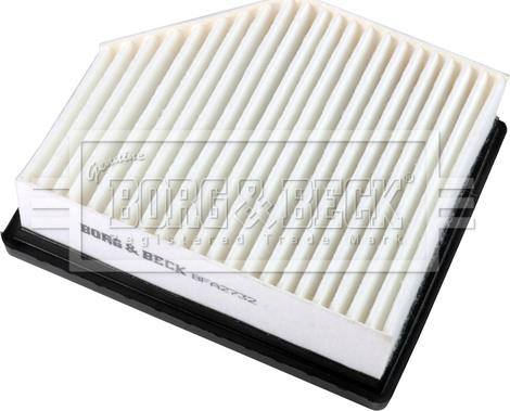Borg & Beck BFA2732 - Повітряний фільтр autocars.com.ua