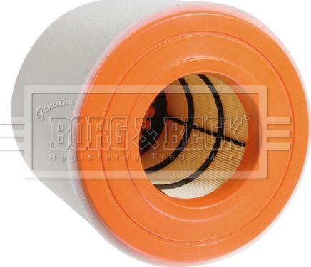 Borg & Beck BFA2741 - Повітряний фільтр autocars.com.ua