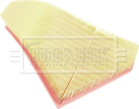 Borg & Beck BFA2744 - Повітряний фільтр autocars.com.ua