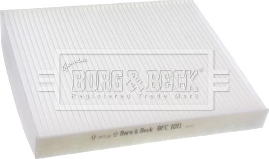 Borg & Beck BFC1011 - Фільтр, повітря у внутрішній простір autocars.com.ua